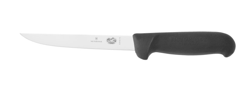 Nóż do filetowania Victorinox Fibrox 5.6103.15 – sztywny, prosty i wąski, 15cm