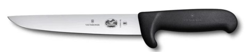 Nóż rzeźniczy i stołowy Victorinox Fibrox 5.5203.18L - "Safety Nose", 18cm