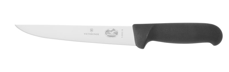 Nóż do przycinania Victorinox Fibrox 5.5503.18 - Czarna rękojeść