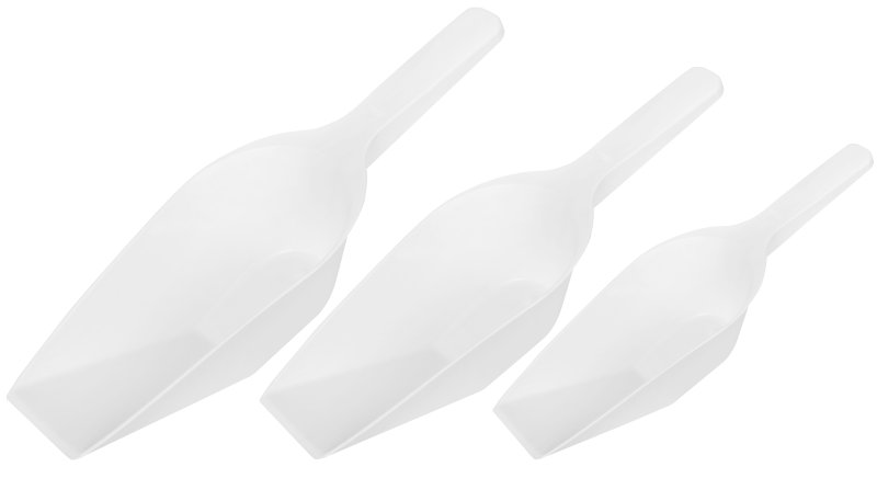 Łopatka plastikowa, biała
