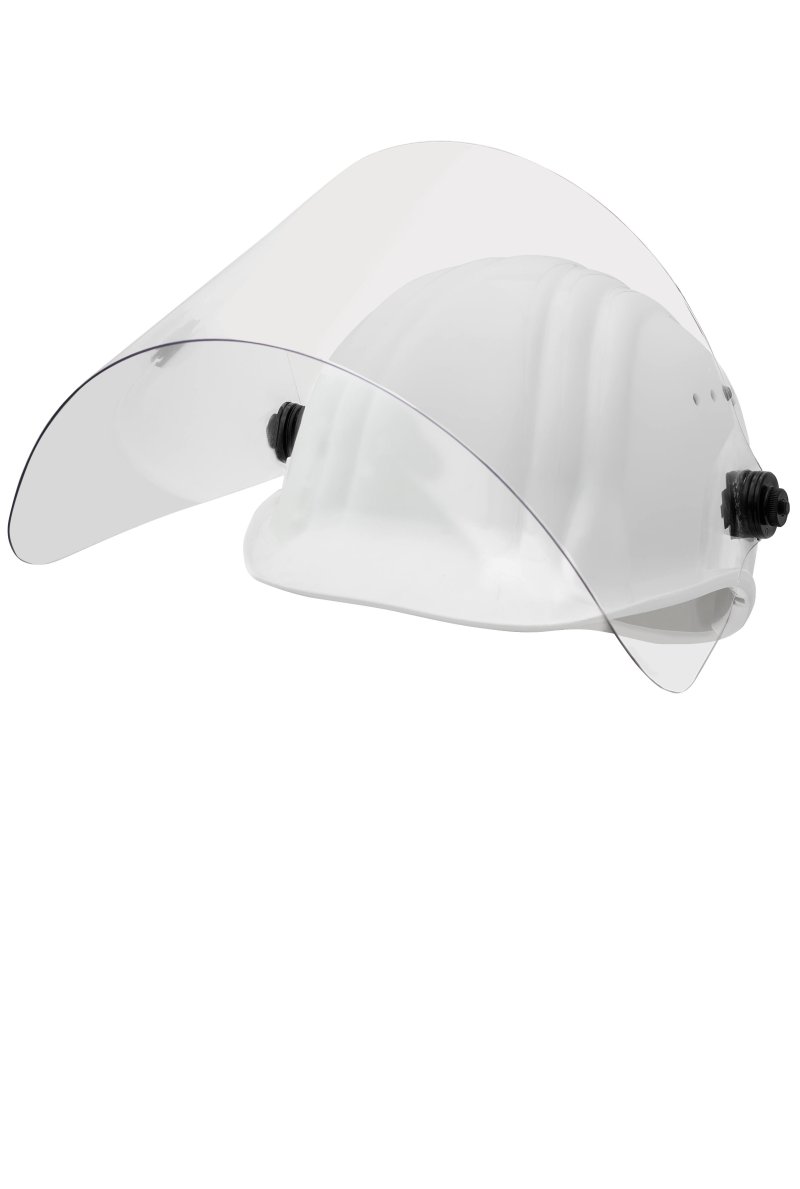 Kask z osłoną twarzy