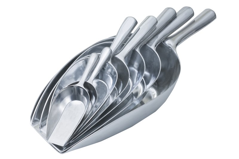 Aluminiowa szufelka do ważenia i dozowania